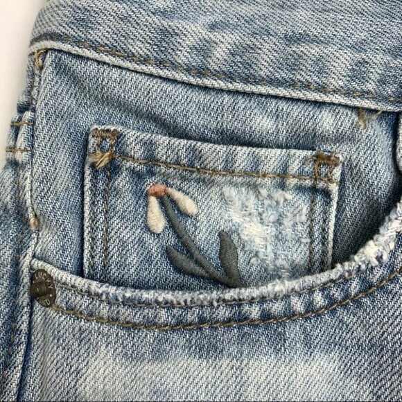 𝅺Lucky Brand The Cut Off  Denim Shorts - Picture 6 of 11